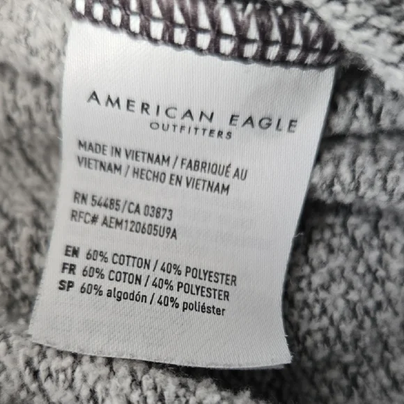 American Eagle Outfitters Kids Dark Gray Joggers - Picture 3 of 5